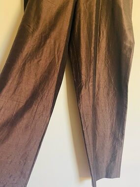 Dana Buchman Elastic-Waist, Wide-Leg Pants